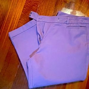 White House Black Market The Slim size 14. purple.